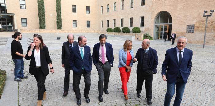 Lambán clausura la jornada sobre "Aragón y la España territorial"