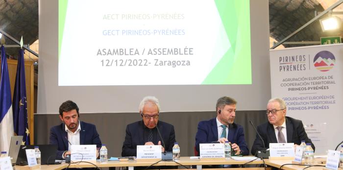 Reunión de la Asamblea de la AECT Pirineos Pyrénées