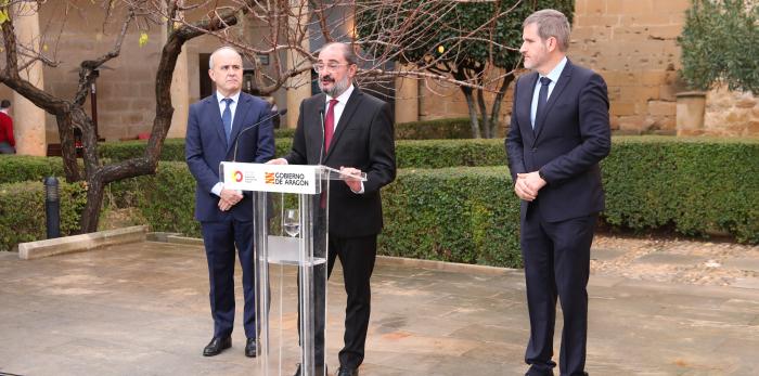 El Rey Felipe VI inaugura en Alcañiz la exposición "Territorios 5X50" en la clausura del 50 aniversario de la UNED