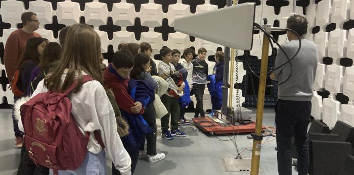 El proyecto se ha presentado hoy en ITAINNOVA a los alumnos del colegio Catalina de Aragón.