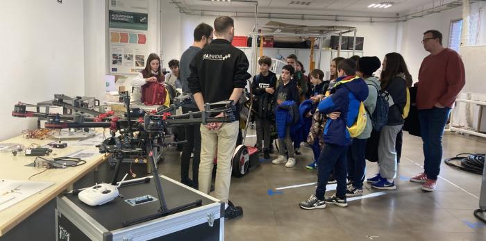 El proyecto se ha presentado hoy en ITAINNOVA a los alumnos del colegio Catalina de Aragón.