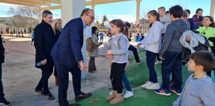 Visita al CEIP Juan Sobrarias de Alcañiz