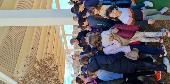 Visita al CEIP Juan Sobrarias de Alcañiz