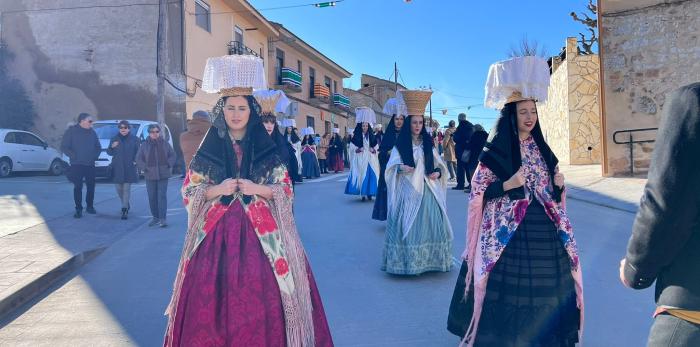 La celebración de Santa Águeda de Escatrón, declarada este año Fiesta de Interés Turístico de Aragón