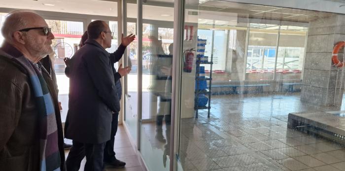 El consejero Felipe Faci visita el Stadium Venecia de Zaragoza