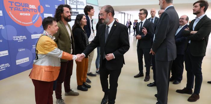 El Rey preside el acto inaugural del Tour del Talento y la proclamación del Premio Social de la Fundación Princesa de Gerona