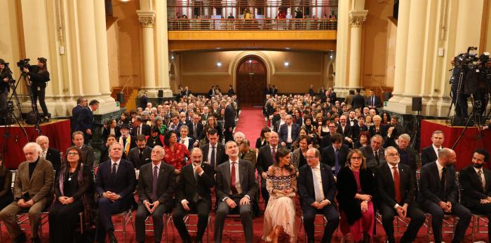 Entrega de los Premios Nacionales de Cultura
