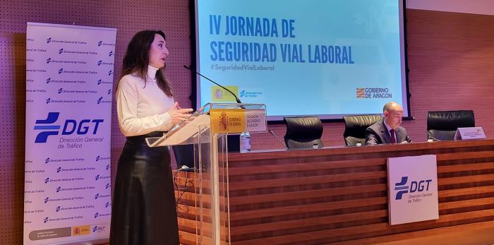 Soledad de la Puente en la inauguración de la IV Jornada de Seguridad Vial Laboral