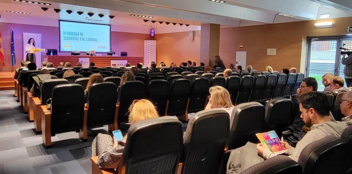 Soledad de la Puente en la inauguración de la IV Jornada de Seguridad Vial Laboral