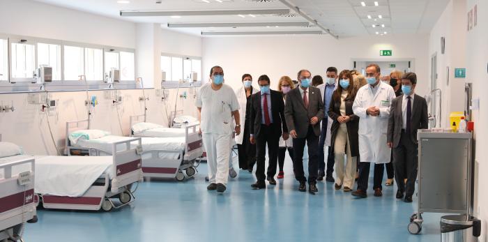 Visita al nuevo Servicio de Urgencias del Hospital San Jorge de Huesca