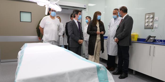 Visita al nuevo Servicio de Urgencias del Hospital San Jorge de Huesca
