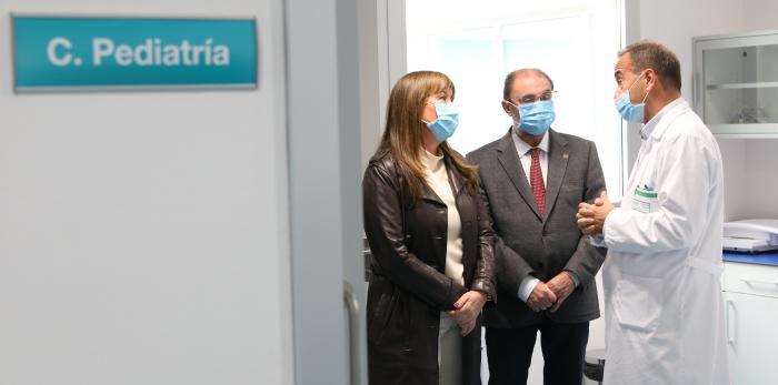 Visita al nuevo Servicio de Urgencias del Hospital San Jorge de Huesca