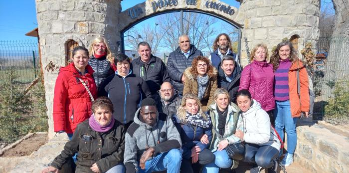 Participantes en el programa experiencial del INAEM en Calamocha