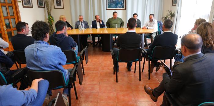 Visita del presidente Lambán a la comarca del Sobrarbe
