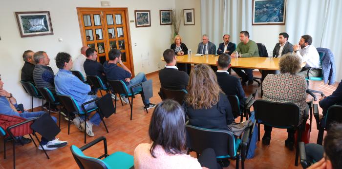 Visita del presidente Lambán a la comarca del Sobrarbe