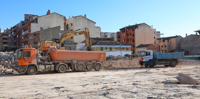Visita a las obras del nuevo Centro de Salud de Barbastro