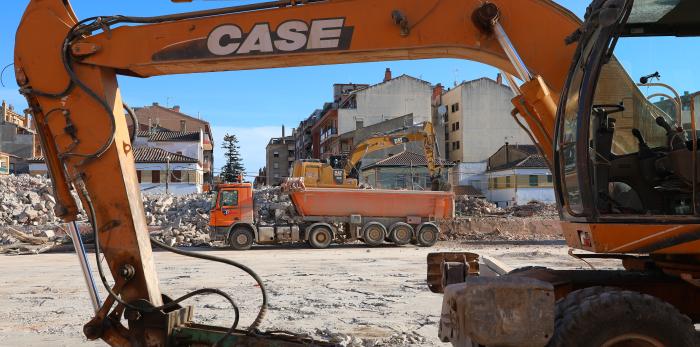 Visita a las obras del nuevo Centro de Salud de Barbastro