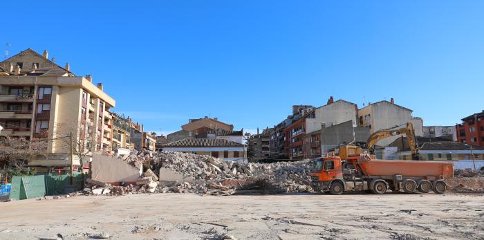 Visita a las obras del nuevo Centro de Salud de Barbastro
