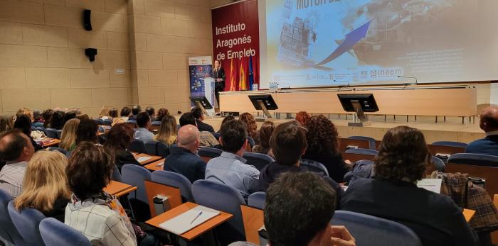 Marat Gastón en la jornada “El empleo: motor de desarrollo local” en el INAEM