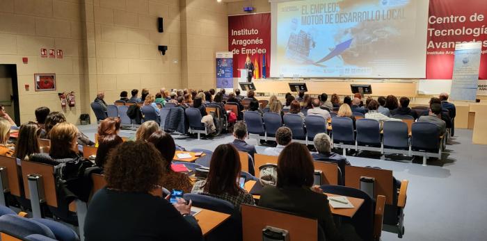 Marat Gastón en la jornada “El empleo: motor de desarrollo local” en el INAEM