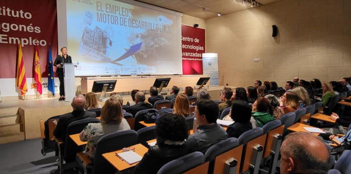 Marat Gastón en la jornada “El empleo: motor de desarrollo local” en el INAEM