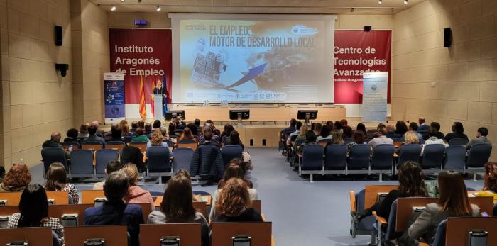 Marat Gastón en la jornada “El empleo: motor de desarrollo local” en el INAEM