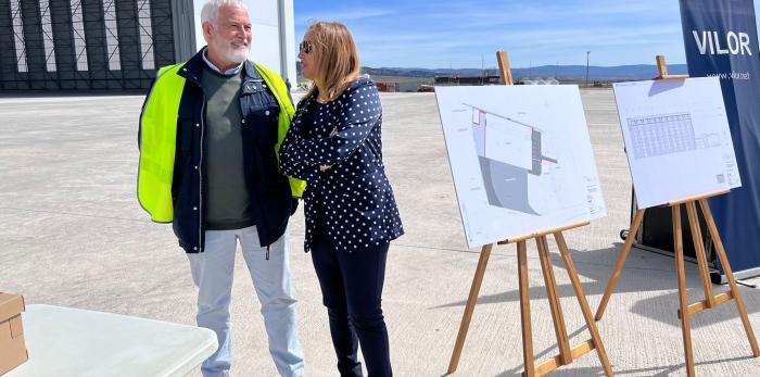 Inauguración del hangar