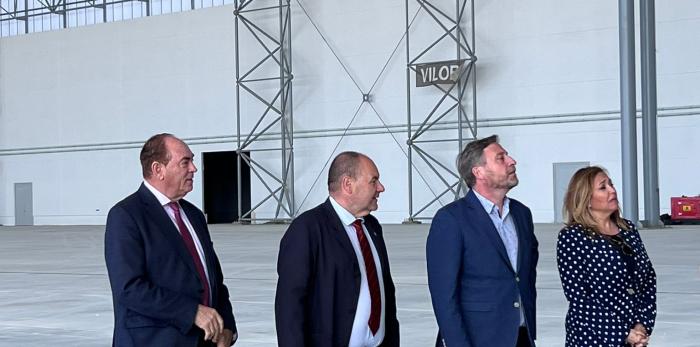 Inauguración del hangar