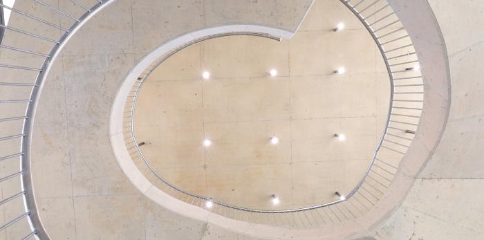 Presentación de las obras del edificio de la Facultad de Filosofía y Letras