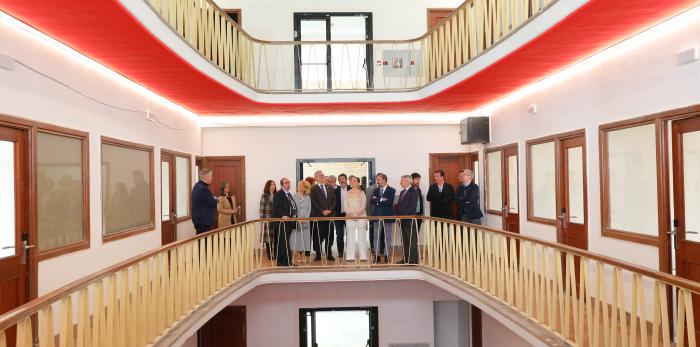 Presentación de las obras del edificio de la Facultad de Filosofía y Letras
