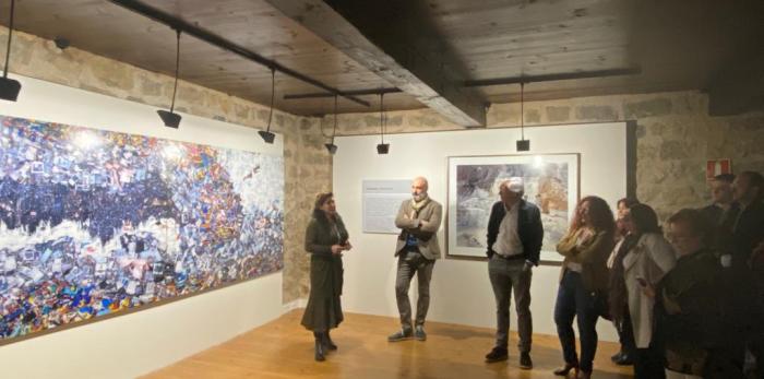 Inauguración de la exposición en Albarracín