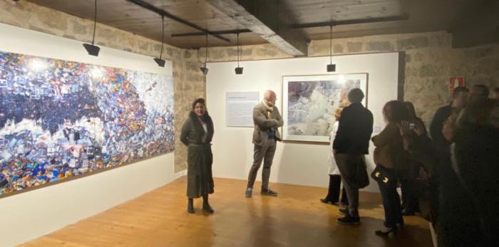 Inauguración de la exposición en Albarracín