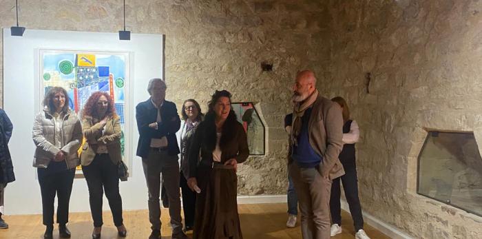 Inauguración de la exposición en Albarracín