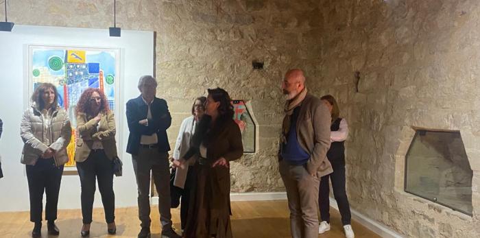 Inauguración de la exposición en Albarracín