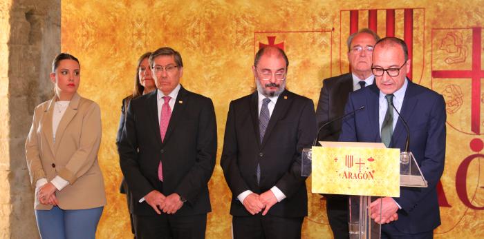 El Monasterio de Sijena acoge la celebración de un Consejo de Gobierno extraordinario