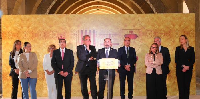 El Monasterio de Sijena acoge la celebración de un Consejo de Gobierno extraordinario