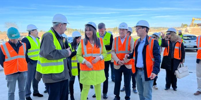 Sira Repollés visita Alcañiz y Caspe