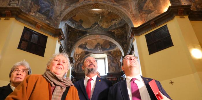 Lambán e Iceta visitan el Museo de Zaragoza y La Mantería