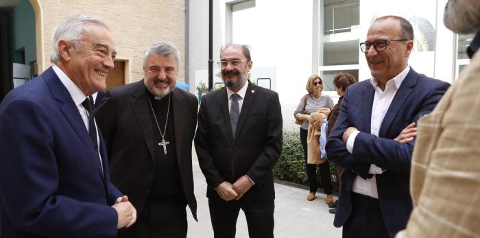 Inauguración de la exposición sobre el Papa Luna en el 600 aniversario de su muerte