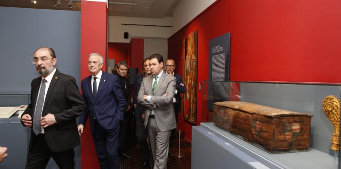 Inauguración de la exposición sobre el Papa Luna en el 600 aniversario de su muerte