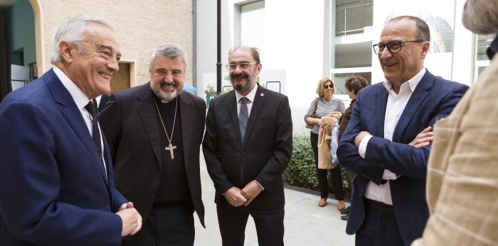 Inauguración de la exposición sobre el Papa Luna en el 600 aniversario de su muerte
