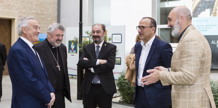 Inauguración de la exposición sobre el Papa Luna en el 600 aniversario de su muerte