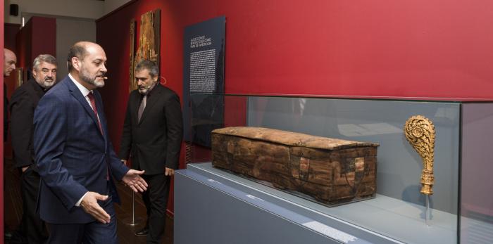 Inauguración de la exposición sobre el Papa Luna en el 600 aniversario de su muerte