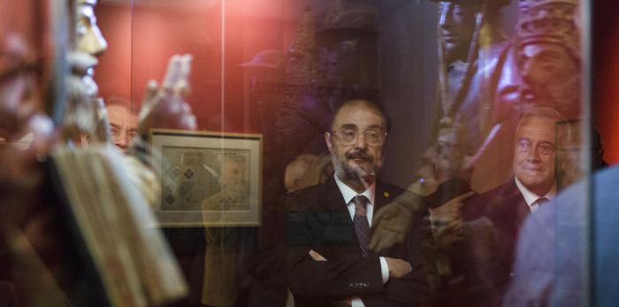 Inauguración de la exposición sobre el Papa Luna en el 600 aniversario de su muerte