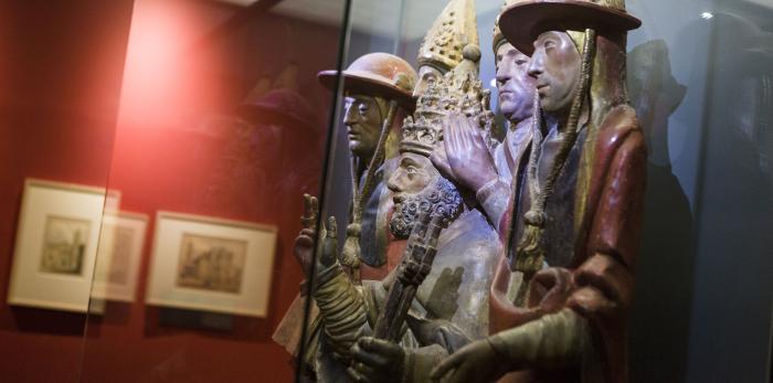 Inauguración de la exposición sobre el Papa Luna en el 600 aniversario de su muerte