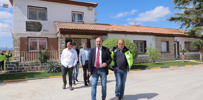 Visita a la empresa Actiture Organic Vegetables de Calatorao