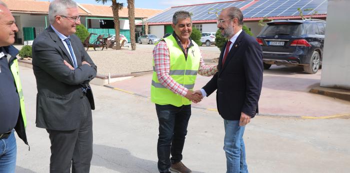 Visita a la empresa Actiture Organic Vegetables de Calatorao