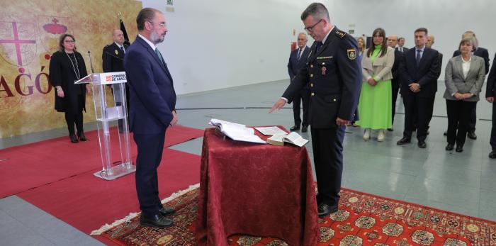 Toma de posesión del Comisario Jefe de la Unidad de Policía Adscrita a la Comunidad