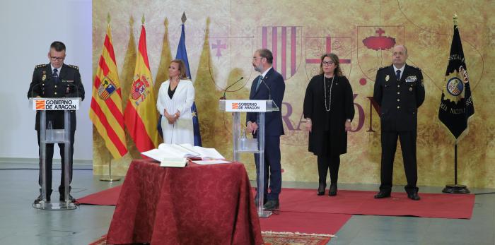 Toma de posesión del Comisario Jefe de la Unidad de Policía Adscrita a la Comunidad