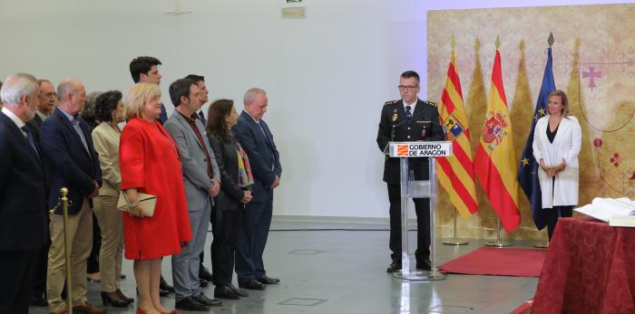 Toma de posesión del Comisario Jefe de la Unidad de Policía Adscrita a la Comunidad